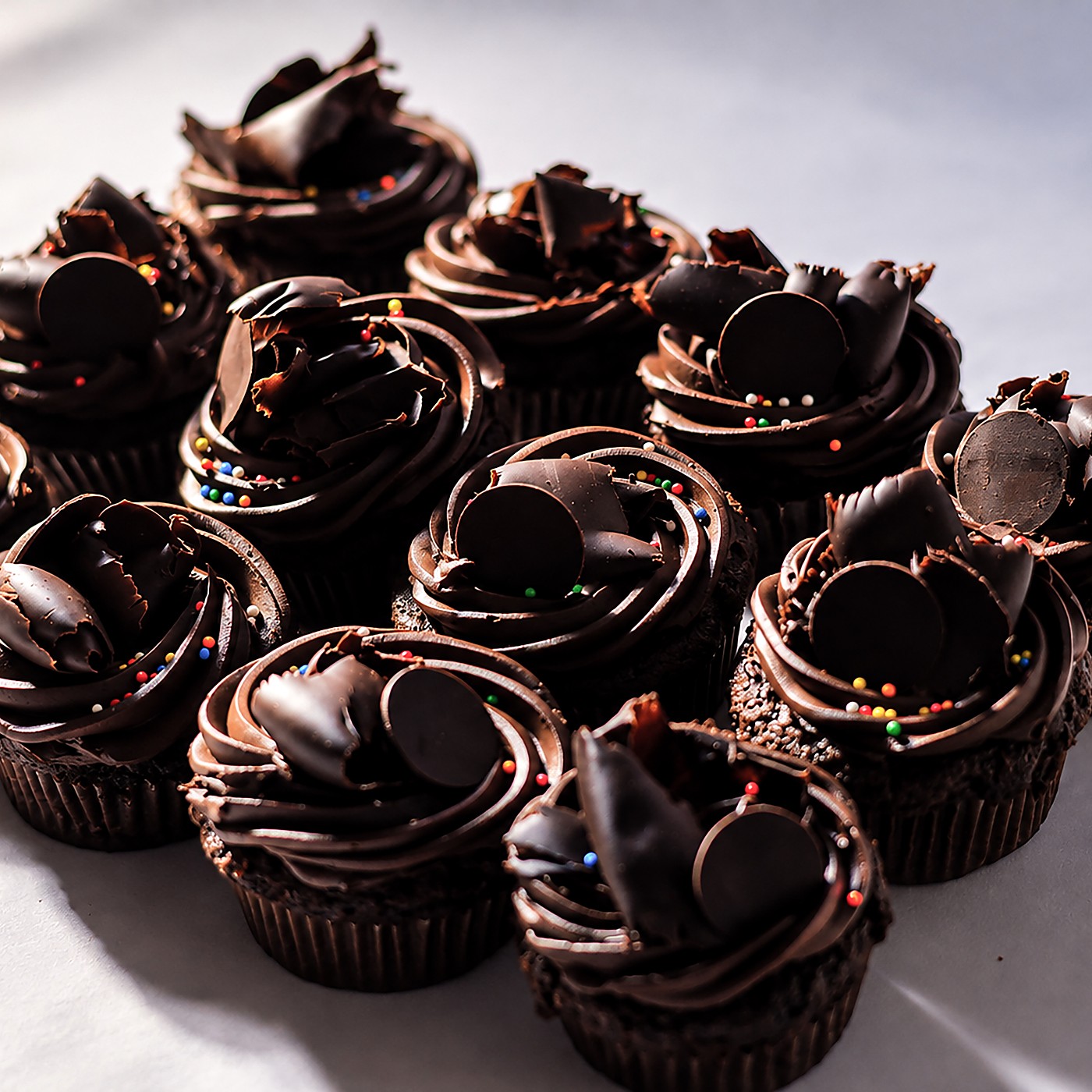 Double Chocolate Fudge cupcake from Happy Place, Kampala Uganda