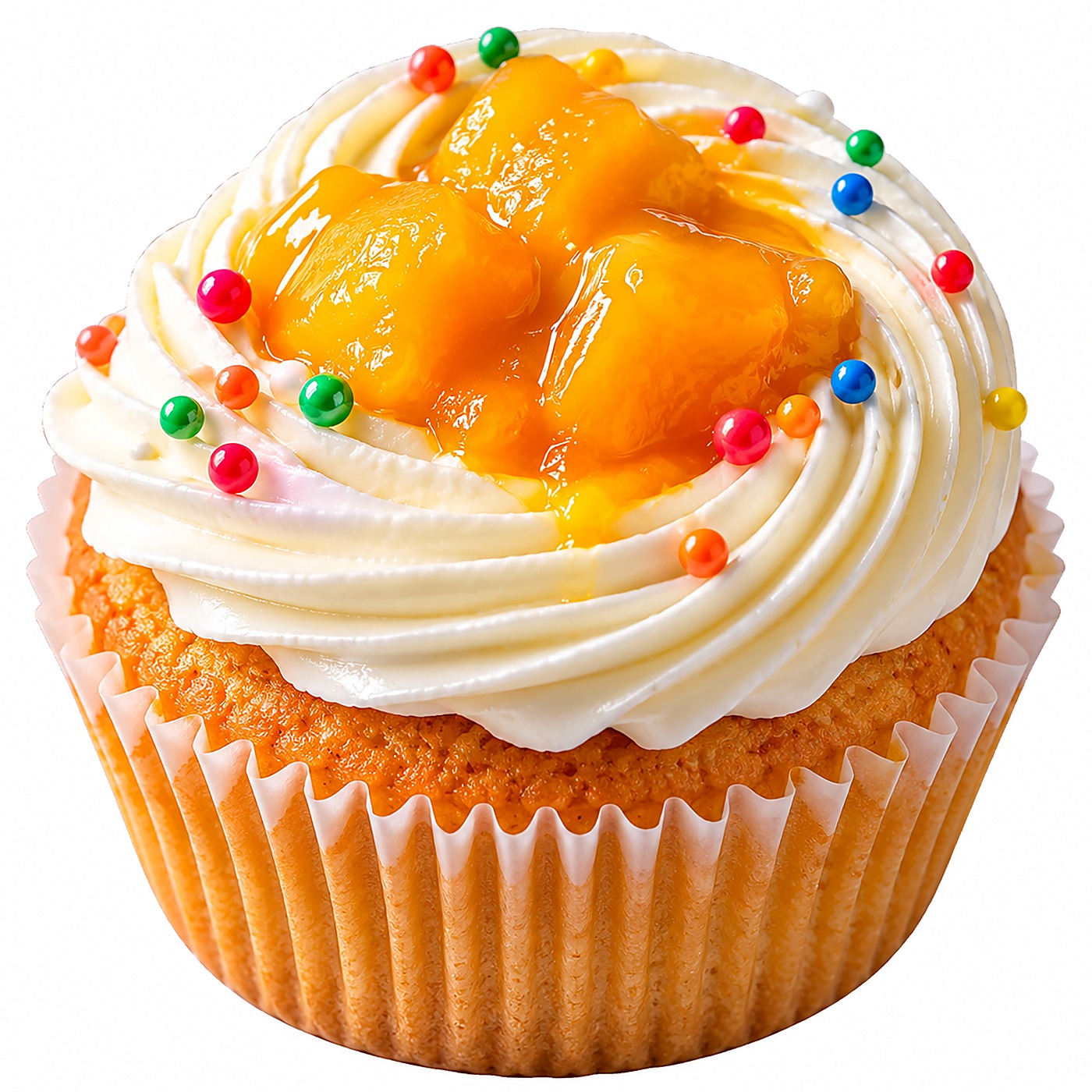 Pineapple & Cinnamon cupcake from Happy Place, Kampala Uganda